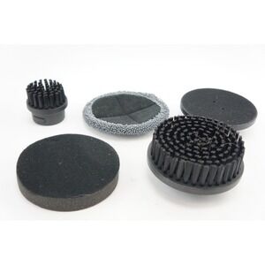 VGC HOTO Cordless Spin Scrubber QWQJS001 Replacement Parts: 5pc Tool / Brush Set